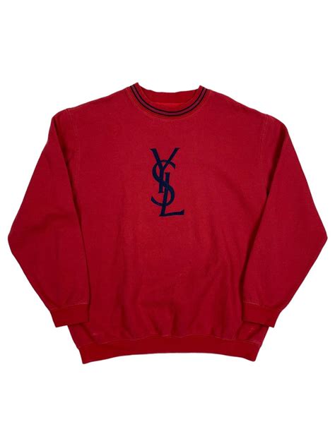 ysl sweatshirt zipper|ysl crewneck sweatshirt.